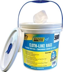 Picture of Seachoice NW-90038-500SC Cloth-Like Rags 500-Count Bucket Heavy-Duty Shop Towels