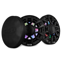 Picture of DS18 NXL-IQ8/WH 8" Marine Coaxial Speaker with RGB LED Lights 175W