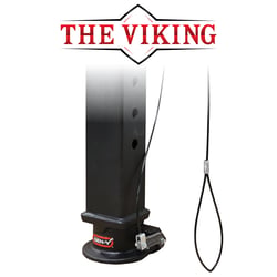 Picture of Gen-Y Hitch GH-7102 Viking Gooseneck Static Hitch 2-5/16" SnapLatch Coupler 4" Round Tube 30K