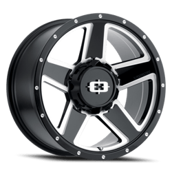 Picture of Vision Wheel JG70-6681B0 70 Trailer Mod 16x6 8x165.1 Black Steel Modular Wheel