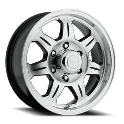 Picture of Vision Wheel JG70-6683S0 70 Mod Silver Steel Trailer Wheel 16x6 6x5.5