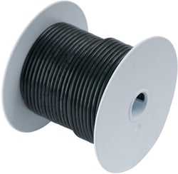 Picture of Ancor 119010 Marine Grade Tinned Copper Battery Cable 4/0 AWG Black 100ft
