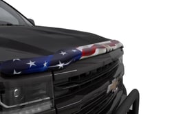 Picture of Husky Liners 2818121 Hood Protector Bug Shield with American Flag