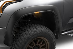 Picture of Husky Liners 2803932 RVL Style Fender Flares 4-Piece Set Black Smooth Finish