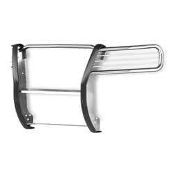 Picture of TrailFX E0048S Polished Stainless Steel Grille Guard with Brush Guard