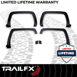 TrailFX TFC3002OE OE Style Fender Flares Black Smooth Finish Set of 4 — image 2