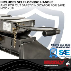 Husky Towing 33021K RAM OEM 5th Wheel Hitch 26,000 lbs Capacity — image 3