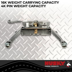 Husky Towing 33011K OEM 5th Wheel Hitch for RAM Factory Puck System 16K — image 4