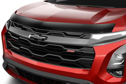 Picture of Husky Liners 2842226 Aeroskin Hood Protector Smoke Finish Low Profile Bug Shield
