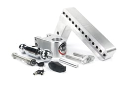 Weigh Safe CTB10-2.5-KA 10" Drop Hitch 2.5" Receiver Adjustable Aluminum Ball Mount 18,500 lbs GTW — image 2
