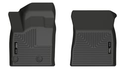 Picture of Husky Liners 51471 X-act Contour Front Floor Liners - Black TPE 2-Piece Set