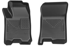 Picture of Husky Liners 13221 WeatherBeater Front Floor Liners - Black TPO 2-Piece Set
