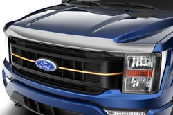 Picture of Husky Liners 2892229 Aeroskin Hood Protector Chrome Finish