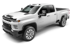 Picture of Husky Liners 2842185 Aeroskin Hood Protector - Smoke Low Profile Acrylic