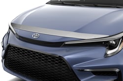 Picture of Husky Liners 2892224 Aeroskin Hood Protector Chrome Low Profile
