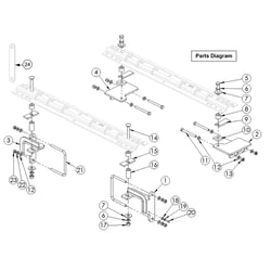 Picture of Husky Towing Fifth Wheel Trailer Hitch Mount Bracket Kit