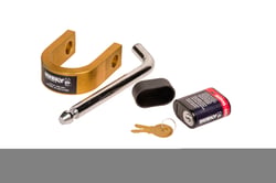 Husky Towing 33161 Fifth Wheel King Pin Coupler Lock with 5/8" Swivel Head — image 4