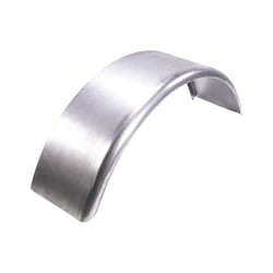 Husky Towing F0007 28-Inch Single Wheel Round Trailer Fender 90-Degree Back 16-Gauge Steel — image 2