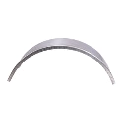 Husky Towing F0007 28-Inch Single Wheel Round Trailer Fender 90-Degree Back 16-Gauge Steel — image 3