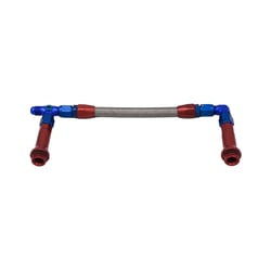 Picture of SPEEDFX 575106 Dual Inlet Fuel Line Kit for Holley Ultra HP Carburetors -6AN to 3/8 NPT