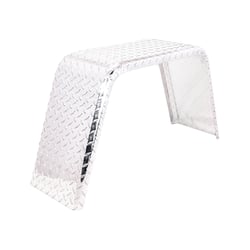 Husky Towing F0013 Aluminum Diamond Plate Fender Single Jeep Style — image 3
