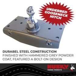 Husky Towing 33205 Underbed Gooseneck Hitch 35000 lb Capacity — image 8