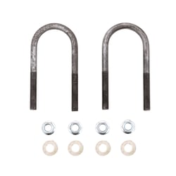 Husky Towing UBK175400 Leaf Spring Axle U-Bolt Kit 3/8" x 1-3/4" Round Pair — image 2