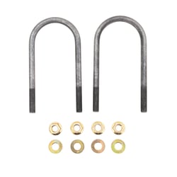 Husky Towing UBK300725 U-Bolt 1/2 in. x 7-1/4 in. Round Tube U-Bolt Pair for 3 in. Axle — image 2