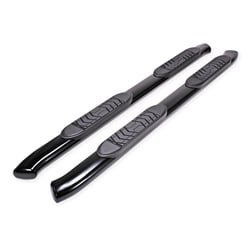 Picture of TrailFX A7090B 5-Inch Oval Bent Side Step Bars for 2019 Chevy Silverado Extended Cab Black