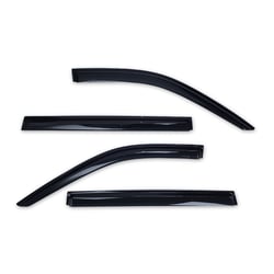 Picture of TrailFX 4706H Window Vent Visor 4-Piece Set - Smoke Acrylic Tape-On