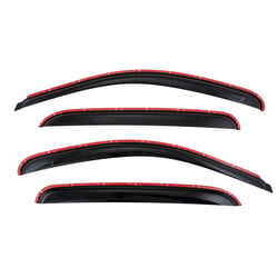 Picture of TrailFX 4515IC In-Channel Window Deflectors Smoke Tint 4-Piece Set
