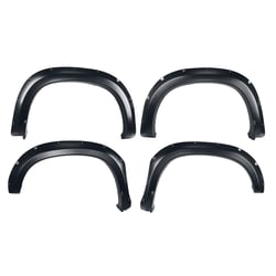 Picture of TrailFX TFC3005S Pocket Style Fender Flares Smooth Black Set of 4