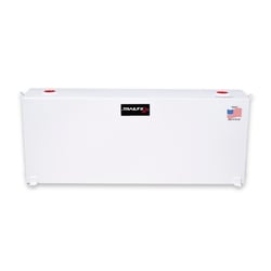 Picture of TrailFX 21040SW 37 Gallon White Steel Rectangular Transfer Tank