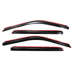 Picture of TrailFX 4975IC In-Channel Window Vent Visors Smoke Acrylic 4-Piece Set