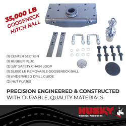 Husky Towing 33205 Underbed Gooseneck Hitch 35000 lb Capacity — image 7