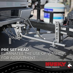 Husky Towing 33310 Center Line FS 2-Point Weight Distribution Hitch 2-5/16" Ball 6000 lb GTW — image 13