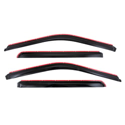 Picture of TrailFX 4381IC In-Channel Window Vents Smoke Acrylic 4-Piece Set