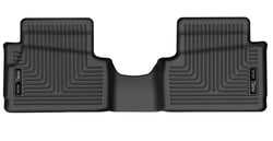 Picture of Husky Liners 16831 WeatherBeater 2nd Row Floor Liner for 2022+ Ford Maverick Hybrid Black