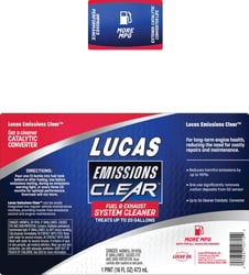 Lucas Oil 10715-8 Emissions Clear Fuel and Exhaust System Cleaner 1 Quart — image 3