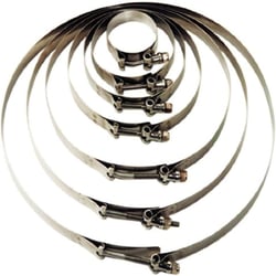 Picture of Trident Marine 720-8500 316 Stainless Steel T-Bolt Clamp 3/4" Band 8.25-8.69"