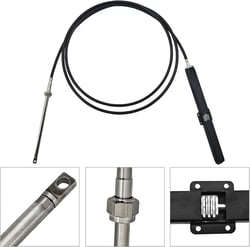 Picture of Seastar Solutions SS14122 Rack and Pinion Steering Package 22ft