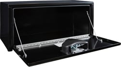 Picture of Buyers 1703353 14x12x30 Inch Black Steel Underbody Truck Box with T-Handle Lock