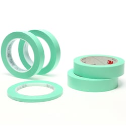 Picture of 3M 7000045537 Precision Masking Tape 3/4 in x 60 yd Green