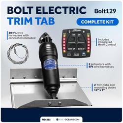 Picture of Bennett 908914091000 BOLT Integrated Helm Control Unit for Electric Trim Tab Systems