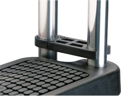 Picture of Attwood Marine 12380 EEz-In Premium Folding Pontoon Transom Boarding Ladder 2-4 Step