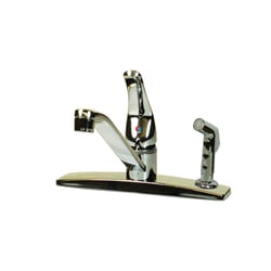 Picture of Empire Brass Company SL801F-3 RV Kitchen Faucet with D-Spout and Side Sprayer Chrome