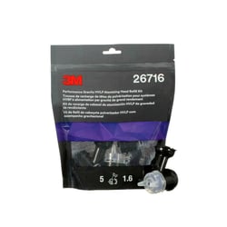 Picture of 3M 7100205984 Performance Gravity HVLP Atomizing Head Refill Kit 1.6mm Purple 5-Pack