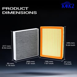 Picture of WIX Racing Filters WA11687 Panel Air Filter