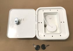 Picture of Key Auto Acc 0184889 RV Gravity Water Fill Dish - Black
