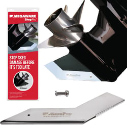 Picture of Keel Guard 02613 SkegPro Stainless Steel Skeg Protector for Mercury 5.44" Torpedo Gearcase